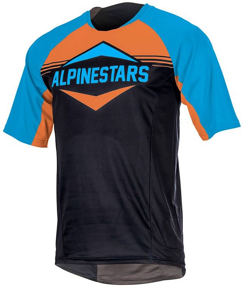Alpinestars Mesa S/S Jersey Bright Blue Bright Orange size M