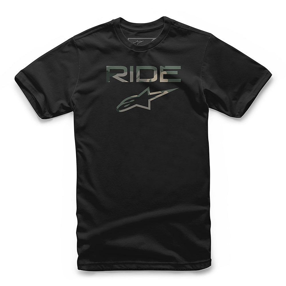 Alpinestars tričko Ride 2.0 - Camo černé