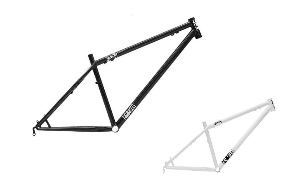 NS Bikes Society frame (Tange CrMo) - white - size M