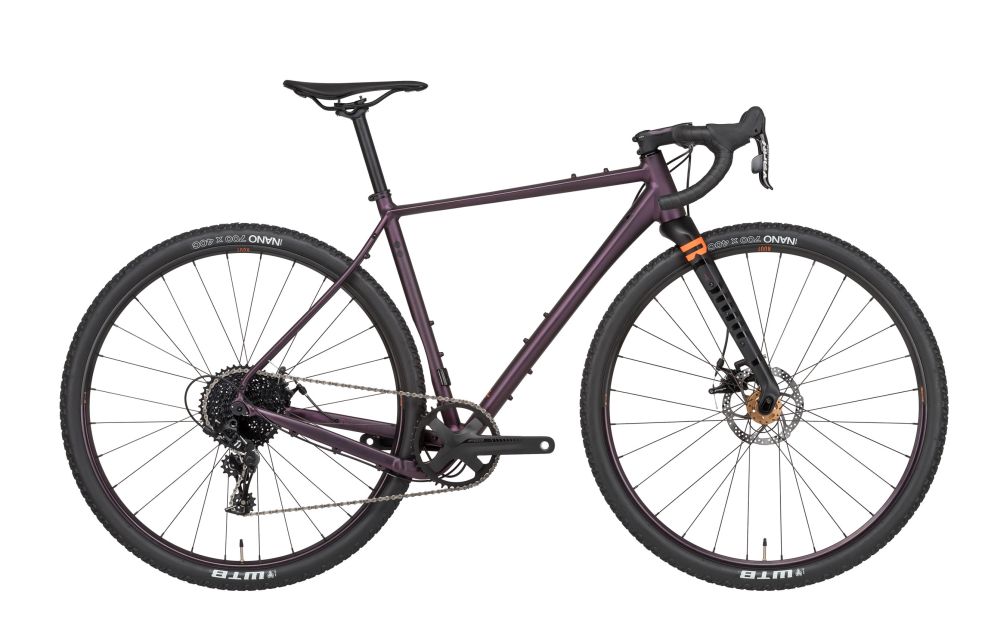 Rondo RUUT AL2 - Gravel Plus bike - eggplant/black - size M