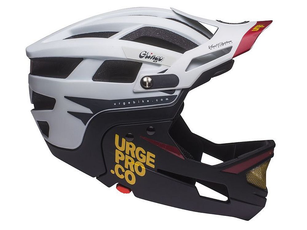 URGE Gringo convertible - De La Sierra White Black XX helmet