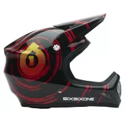 661 Evo (evolution) helmet Inspiral red/black