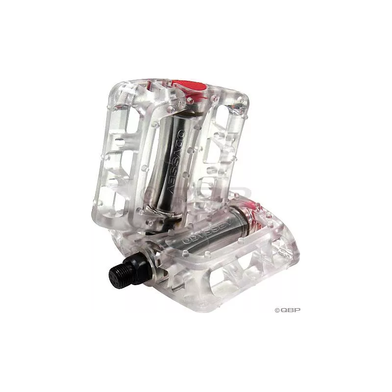 Odyssey BMX Twisted PC Clear – Plastic Pedals | Katmar.cz