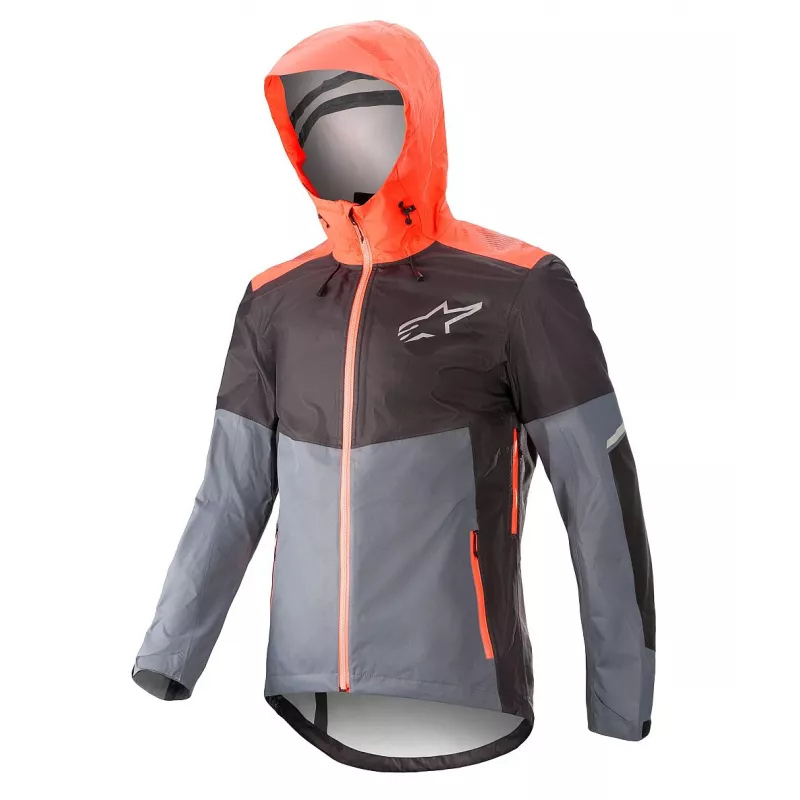 Alpinestars Tahoe Waterproof Jacket Grisaille Black Coral Fluo