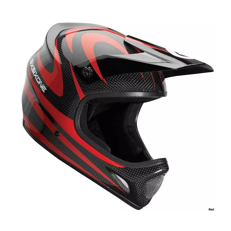 661 Evo Carbon Camber helma - červená | Katmar.cz