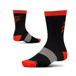 ide Concepts Ride Every Day 8" socks - Black/Red | Katmar.cz