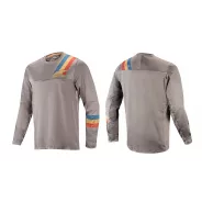 Alpinestars ALPS 4.0 – Cycling Jersey (MelGrayBlueRed, Long Sleeve) | Katmar.cz