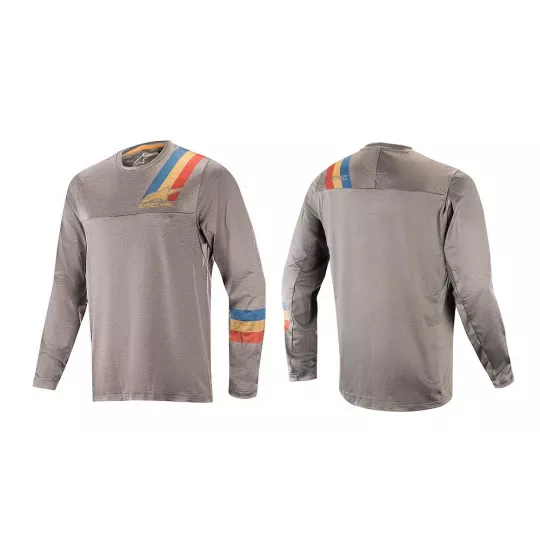 Alpinestars ALPS 4.0 L/S dres - Melange/Gray/Blue/Red