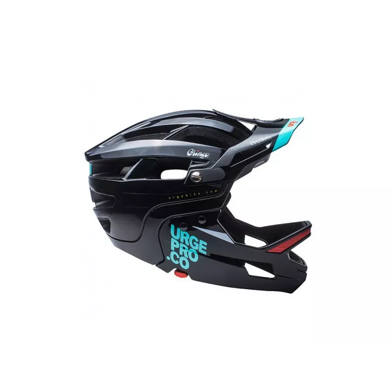 URGE Gringo convertible - De La Pampa Black XX helmet