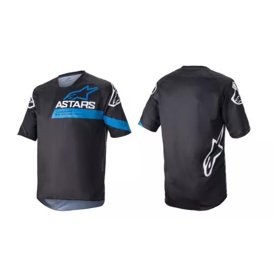 Alpinestars Racer V3 dres - Black/Bright Blue | Katmar.cz