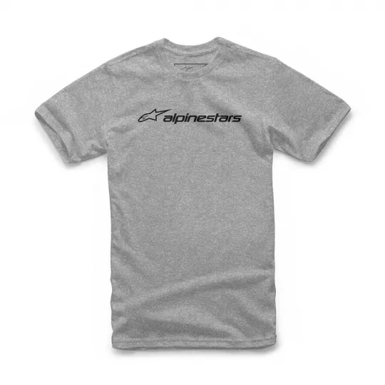 Alpinestars Linear Tee Tričko - Grey Heater/Black | Katmar.cz