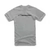 Alpinestars Linear Tee Tričko - Grey Heater/Black | Katmar.cz