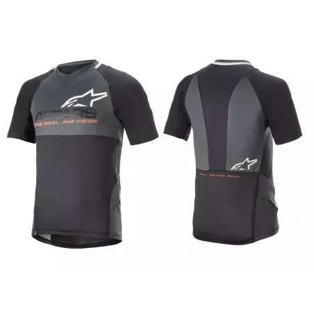 Alpinestars Drop 8.0 S/S Jersey Black/Coral | Katmar.cz