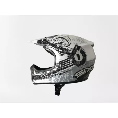 661 Evo (evolution) Distressed helmet-white | Katmar.cz