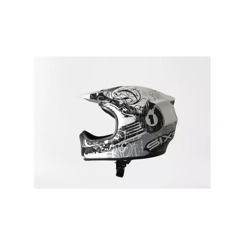 661 Evo (evolution) Distressed helmet-white | Katmar.cz