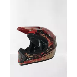 661 Evo (evolution) Distressed helmet - red | Katmar.cz