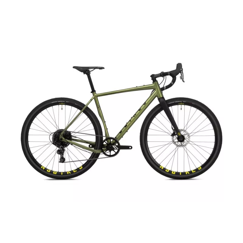 NS Bikes RAG+ 1 - gravel bike - Black/Green | Katmar.cz