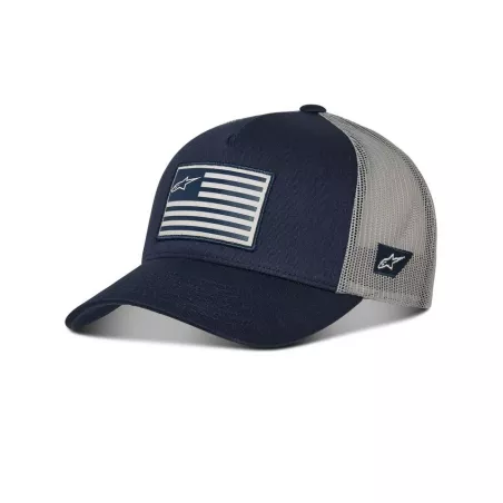 Alpinestars FLAG Snapback hat kšiltovka (grey) | Katmar.cz