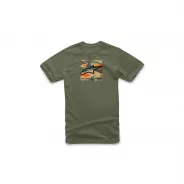 Alpinestars tričko Free Camo - Military Green | Katmar.cz