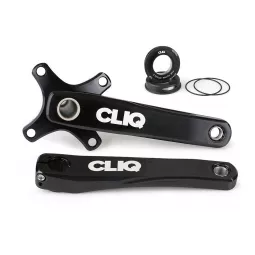 Haro Cliq Weaponz 2pc BMX kliky 177,5 mm Černé včetně středu