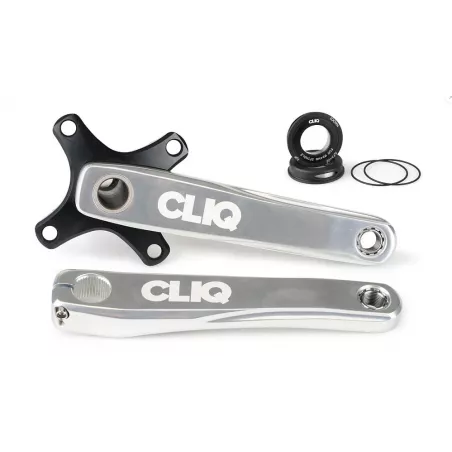 Haro Cliq Weaponz 2pc cranks 177,5 mm Polished BB set  included