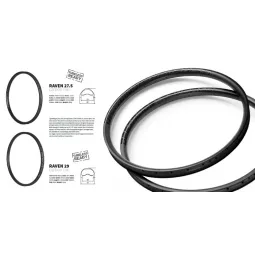 Dartmoor Raven CARBON 29" rim 32 H black