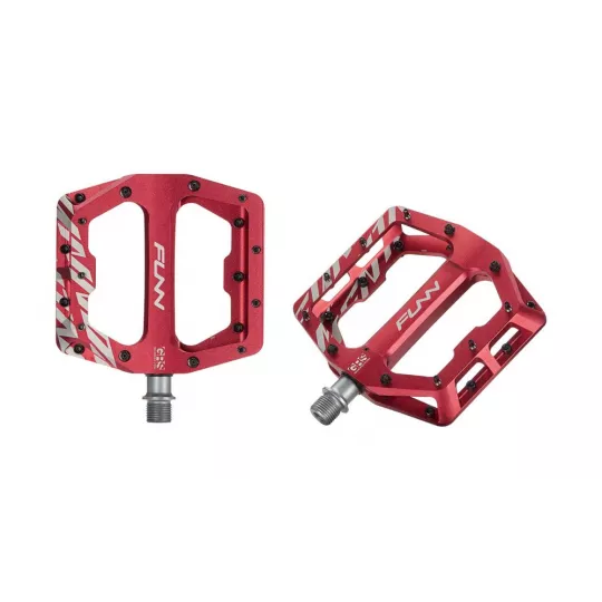 Funn damental - červené – Metal Pedals | Katmar.cz