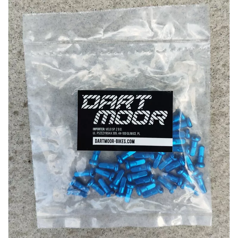 Dartmoor nipples Alu (set) blue