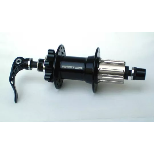 Raptor Bomber MTB-QR, 32 děr, černý zadní náboj s osu 10 mm | Katmar.cz