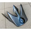 661Comp II helmet peak spare Metallic Grey Black