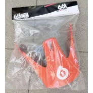661 Reset helmet peak spare - visor Digi Orange