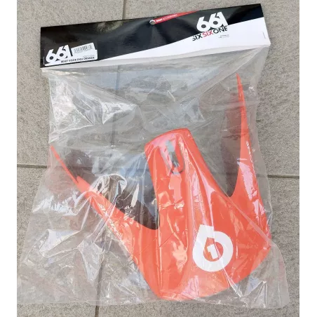 661 Reset helmet peak spare - visor Digi Orange