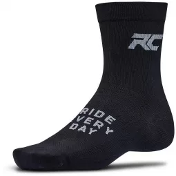 Ride CORE Synthetic  6" ponožky - Black (Unisex)