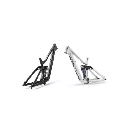 Dartmoor Thunderbird FR frame with shock - Silver | Katmar.cz
