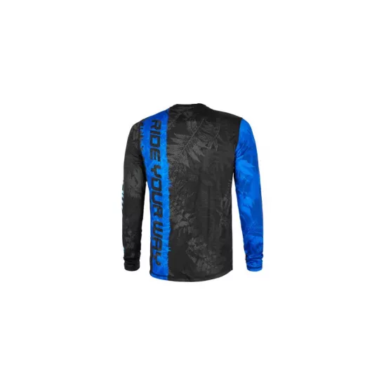 Dartmoor Ferns Tech dres - dlouhé rukávy - Black/blue | Katmar.cz