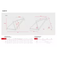 Accent POINT Alu 29 – MTB Hardtail Frame (červený) | Katmar.cz