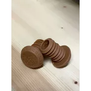 NS bikes Holdfast Bar Ends - koncovky - Hnědé | Katmar.cz