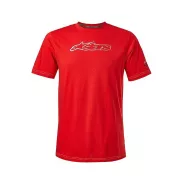 Alpinestars Blaze 2 Tee Ride Dry Red/white | Katmar.cz