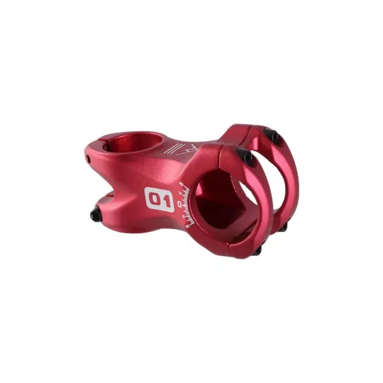 Octane Tone Short představec 45 mm / BCD 35 mm - Červený | Katmar.cz