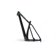 Accent Peak Carbon Boost frame - Black Magic