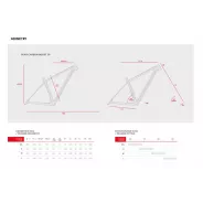Accent Peak Carbon Boost frame - Black Magic