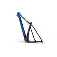 Accent Peak Carbon Boost frame - Pacific Blue