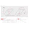 Accent Falcon rámová – Road Bike Frame (Šedočerná) | Katmar.cz
