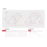 Accent Falcon rámová – Road Bike Frame (Modrá) | Katmar.cz