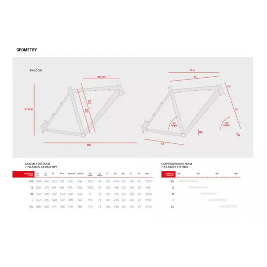 Accent Falcon rámová – Road Bike Frame (Modrá) | Katmar.cz