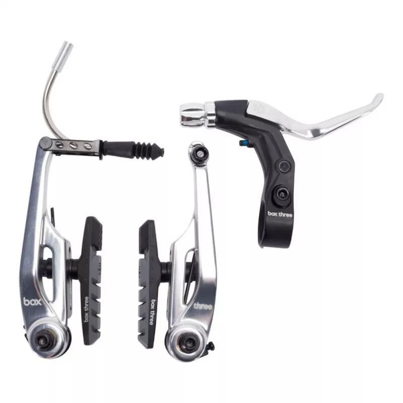 Box Three 108mm Brake set - Silver