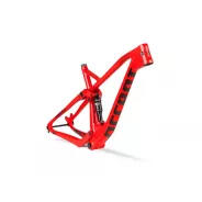 Accent Hero Carbon 29 rám w/o shock - Red/black