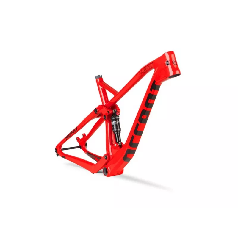 Accent Hero Carbon 29 rám w/o shock - Red/black