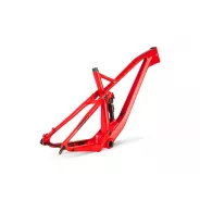 Accent Hero Carbon 29 rám w/o shock - Red/black