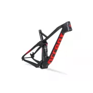 Accent Hero Carbon 29 rám bez tlumiče - Black/red
